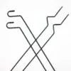 Kabari Roof Top Tent Extended Window Pole Mounts